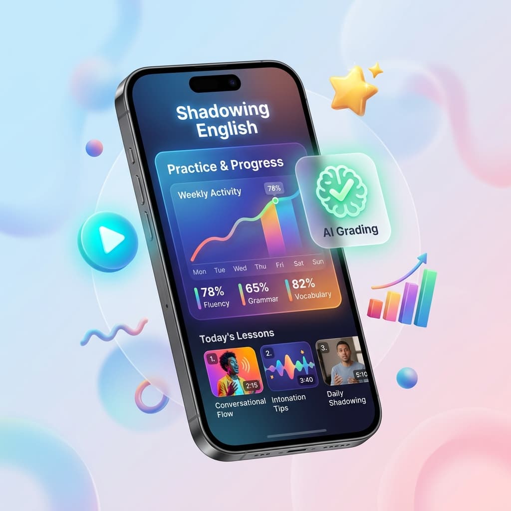Shadowing English Mobile App