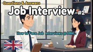 Job Interview in English  🎯 English Conversation Practice  | Job interview questions and answers  #2
