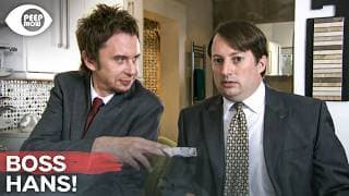 Super Hans is Mark’s New Boss | Peep Show