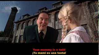 Matilda.  Aprende ingles español con películas