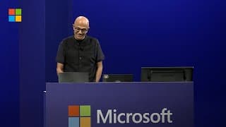 Satya Nadella demos an app he built | Microsoft AI Tour Bengaluru