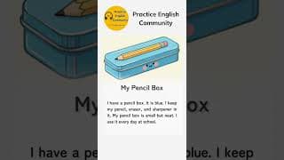 English Listening Practice – My Pencil Box | Short English Story with Subtitles