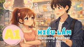 🎧 Luyện Nghe Tiếng Anh Level A1 - HIỂU LẦM -  | Listening English Podcast |🎯