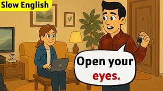 English Conversation for Beginners | Easy Shadowing with Slow English