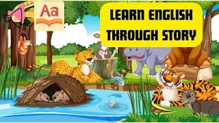 Learn English Through Story ✅ The Forest and the Pond ✅ Daily English Practice